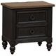 Liberty Furniture Americana Farmhouse Black Nightstand-0