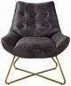 ACME Furniture Dhalsim Antique Ebony Leather Accent Chair-3