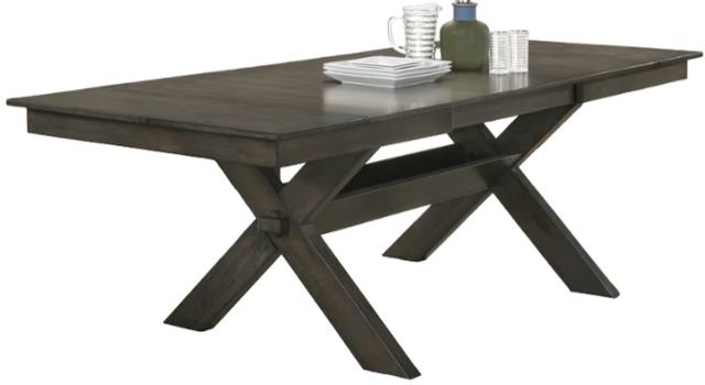 New Classic® Home Furnishings Gulliver 5-Piece Rustic Brown Dining Set-2
