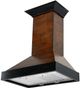 ZLINE Designer Series 30" Antigua/Walnut Wall Mount Range Hood-4