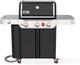 Weber® Genesis E-335 3-Burner Black Freestanding Natural Gas Grill-0