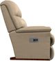 La-Z-Boy® Reed Marshmallow Leather Power Rocking Recliner with Headrest-3