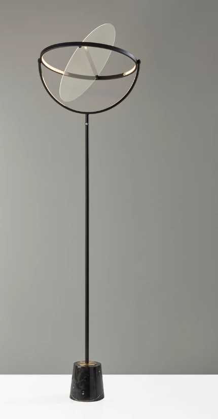 Adesso® Orsa Black LED Floor Lamp-3