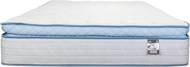 Springwall® Comfort Pockets® Elora 13" Wrapped Coil Soft Pillow Top King Mattress-2