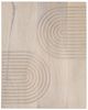 Moe's Home Collection Passages White Washed Carved Wood Wall Art-1