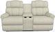 La-Z-Boy® Pinnacle Antique Manual Wall Reclining Loveseat with Console-1