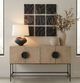 Uttermost® Malosi 9-Piece Matte Black Wood Wall Decor Set-1