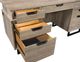 aspenhome® Harper Point Bleached Khaki 66" Credenza and Hutch-3