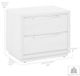 Armen Living Abbey Silver Grey Nightstand -4