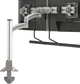 Chief® Kontour™ Silver K2C Dual Monitor Array Articulating Column Mount-1