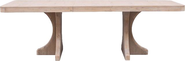 Magnussen Home® Somerset Butternut Trestle Dining Table-3