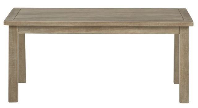 Signature Design by Ashley® Barn Cove Brown Outdoor Coffee Table-1