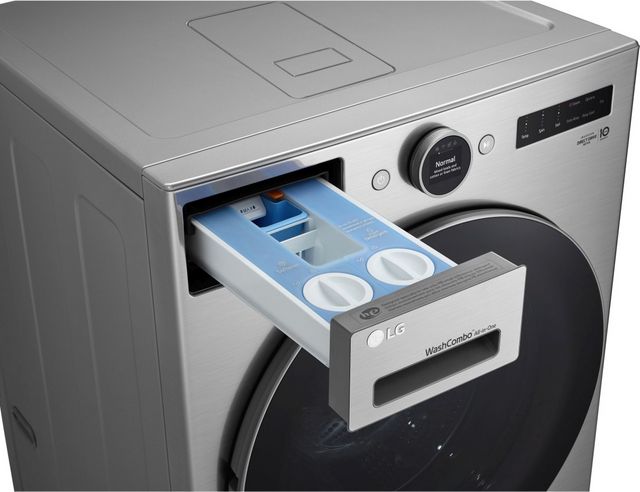 LG 5.0 Cu. Ft. Graphite Steel Washer Dryer Combo-5