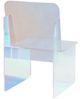 Modus Furniture Fomo Iridescent Acrylic Accent Chair-4