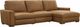 Hooker® Furniture Ready-Made Upholstery Optimus 3-Piece Kingston Cognac Power Reclining Sectional and Chaise-0