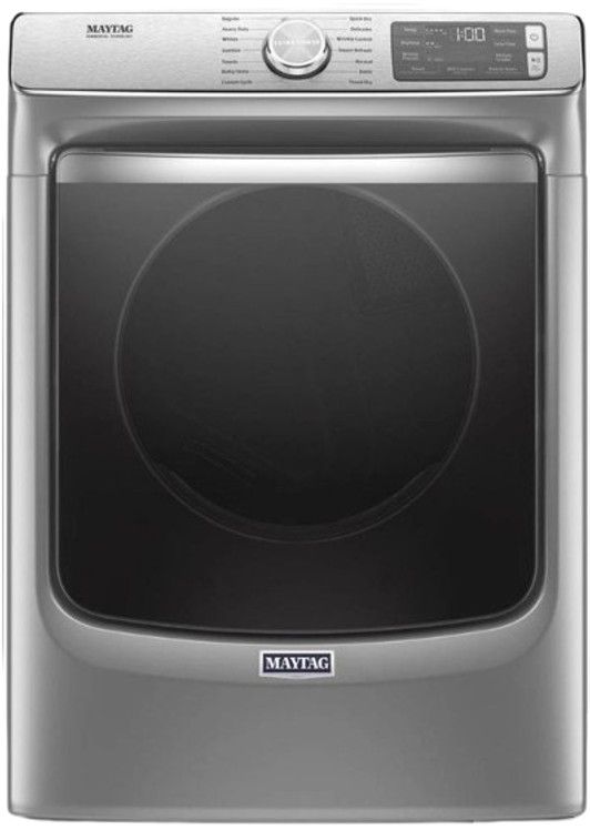 Maytag® Metallic Slate Front Load Washer & Electric Dryer Laundry Pair-3