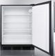 Accucold® by Summit® 24" 5.5 Cu. Ft. Stainless Steel Compact Refrigerator-2