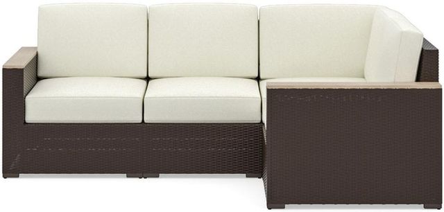 homestyles® Palm Springs Brown Outdoor 4-Seat Sectional-2