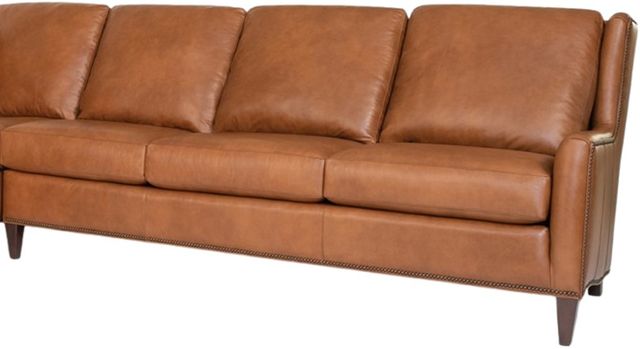 Smith Brothers Customizable 270 2-Piece Leather Sectional-2