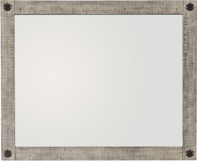Benchcraft® Naydell Rustic Gray Dresser Mirror-0
