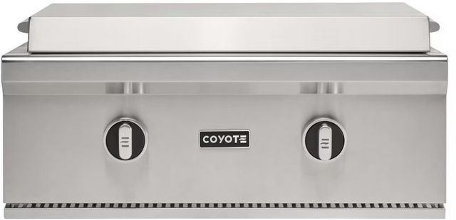 Coyote® 30" Built-In Natural Gas Stainless Steel Flat Top Grill-2
