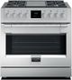 Fulgor Milano Sofia 36" Stainless Steel Pro Style Gas Range-0