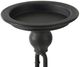 A & B Home Black 22" Candle Holder-3