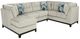 Benchcraft® Maxon Place 3-Piece Stone Left-Arm Facing Sectional and Chaise -0