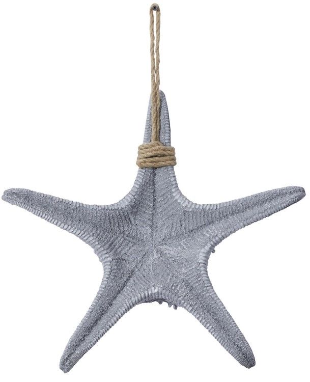 Deco Marche Gray 20'' Starfish Wall Decor-2