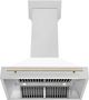 ZLINE Autograph Edition 48" White Matte Wall Mounted Range Hood-5