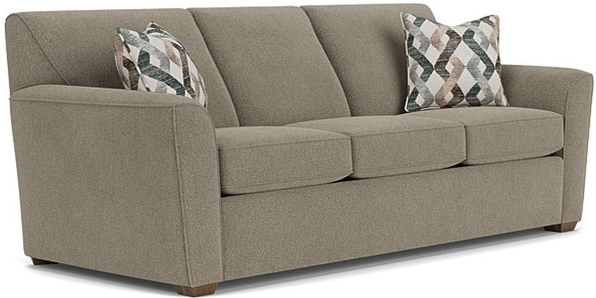 Flexsteel Lakewood Gray Dove Sofa Phillips Home Furnishings Winnemucca NV