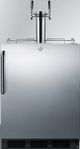 Summit® Commercial 5.5 Cu. Ft. Stainless Steel Beer Cooler/Kegerator-0