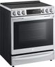 LG 30" PrintProof™ Stainless Steel Smart Slide-In Electric Range with InstaView™ and Air Fry-2