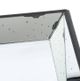 A & B Home Waverly Black Mirrored Square Tray-3
