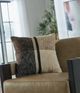 Signature Design by Ashley® Adrielton 4-Piece Black/Brown/Tan Pillow Set-3