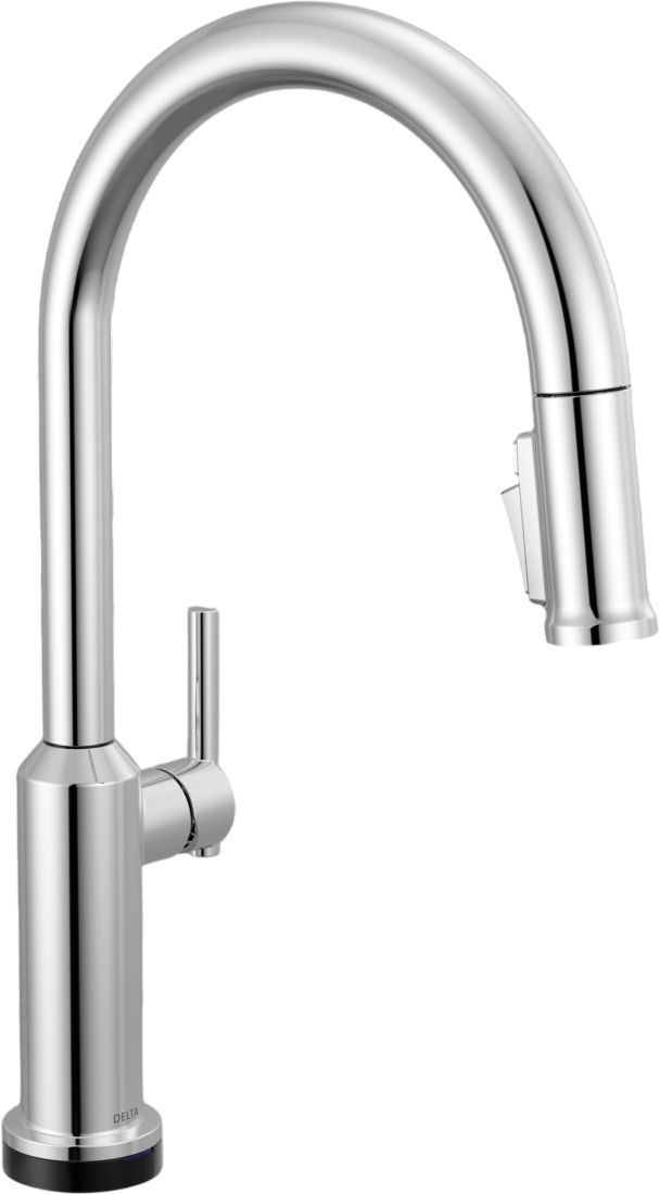 Delta Cordova™ Lumicoat® Chrome Touch2O® Technology Kitchen Faucet with Touchless Technology-0