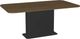 Amisco Customizable Lucarelli 72" Rectangular Dining Table with Radius Corners and 1" Thermo Fused Laminate Top-0