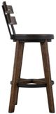 International Furniture Direct Dutton Brown 43" Bar Stool-3