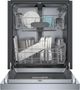 Bosch® 100 Series 24" Stainless Steel Front Control Built In Dishwasher-2