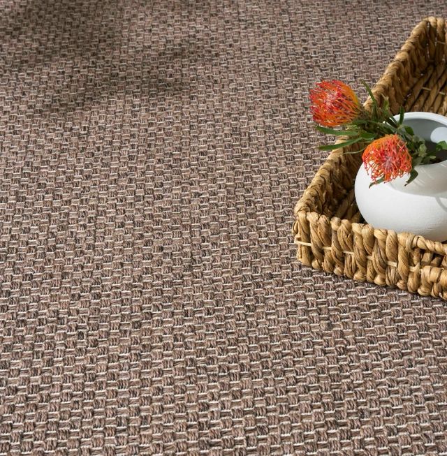 Nourison Home™ Tulum TLM03 Brown 5'x7' Style 4 Area Rug-4