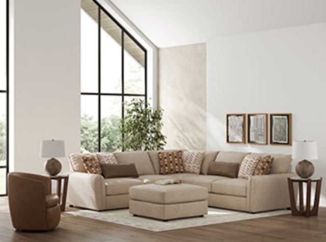 Benchcraft® Seyler 3-Piece Sand L-Shape Sectional-1