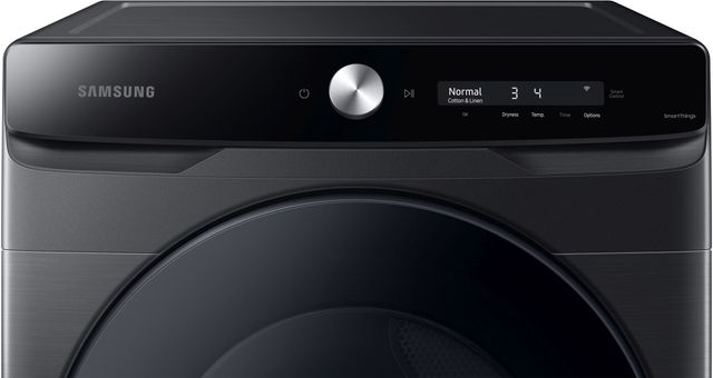 Samsung 7.5 Cu. Ft. Brushed Black Front Load Electric Dryer-1