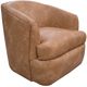 International Furniture Direct Tumbi Caramel Swivel Accent Chair-0