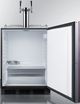 Summit® Commercial Series 5.5 Cu. Ft. Panel Ready Beer Cooler/Kegerator-2