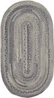 Capel Rugs Bayview Granite 3' x 5' Oval Rug-0
