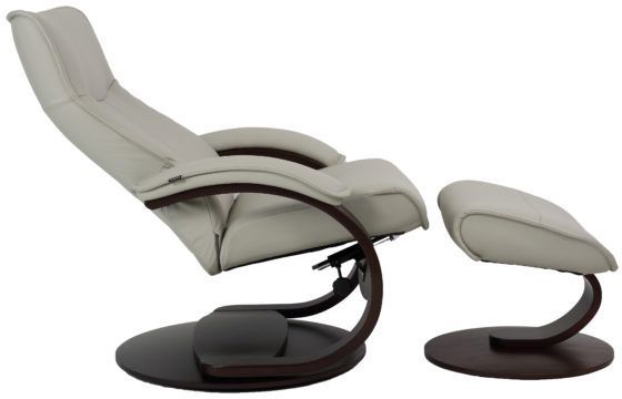 Fjords® Classic Comfort Senator C Shadow Grey Large Recliner-1