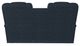 La-Z-Boy® Pinnacle Navy Power Wall Reclining Loveseat with Console, Headrest, and Lumbar-3