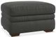 La-Z-Boy® Lenox Grey Leather Ottoman-0