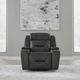 Liberty Furniture Chapman Aline Coal Leather Power Recliner-2