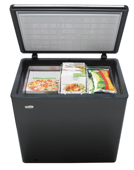 Danby® 5.5. Cu. Ft. Black Chest Freezer | Midland Appliance